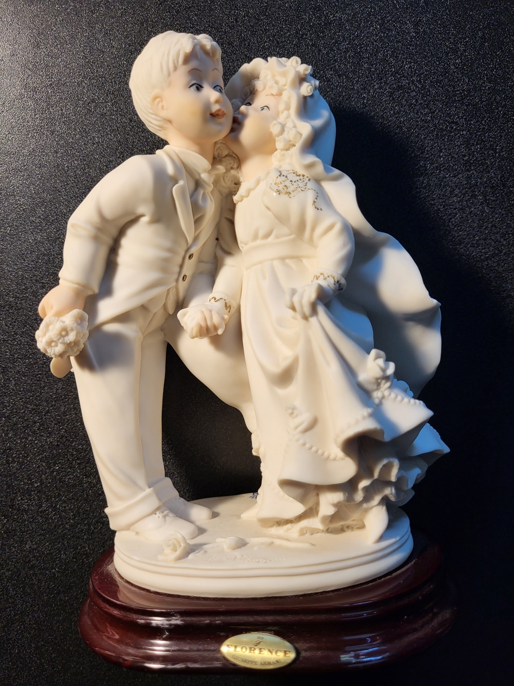 Florence Giuseppe Armani Wedding Couple Figurine